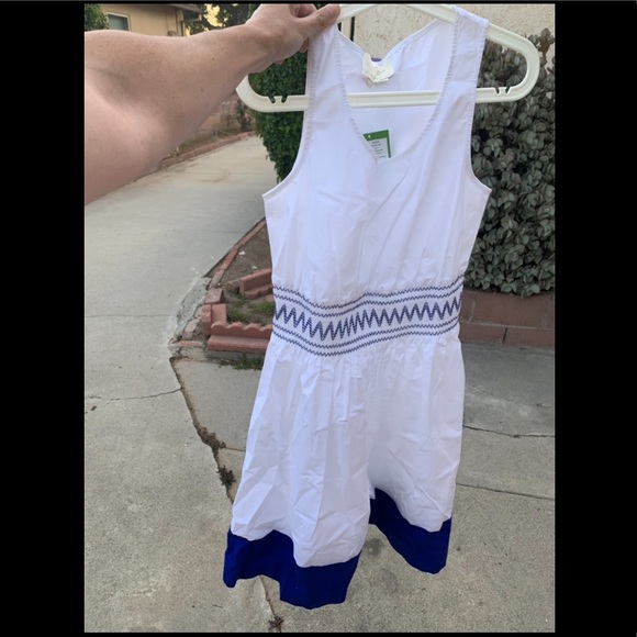 Kate Spade Smocked Poplin dress - Picture 8 of 8